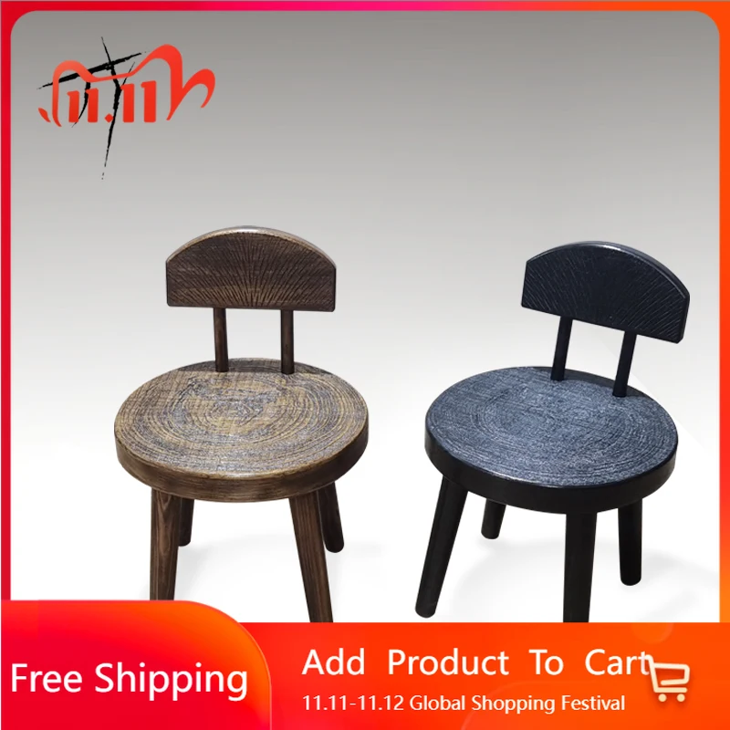 

Modern Luxury Dining Chairs Desk Designer Balcony Creative Luxury Dining Chairs Accent Waiting Wooden Sillas Home Furniture