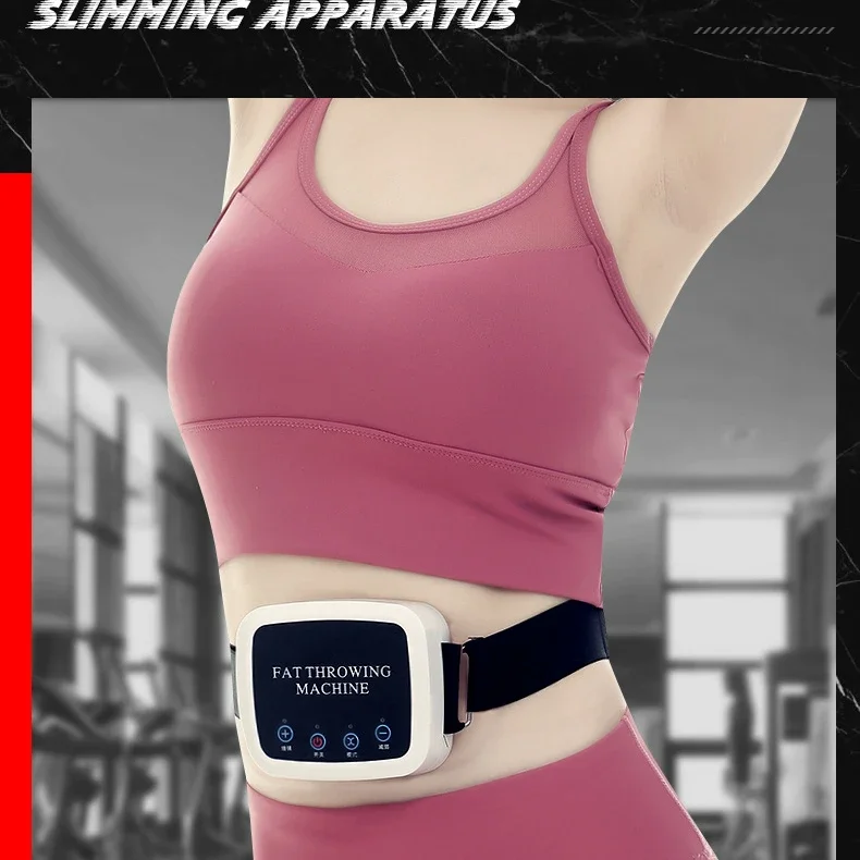 Fitness Massager for Weight Loss, Fat Burning Vibration Belt, Waist Slimming, Abdominal Slimming Equipment