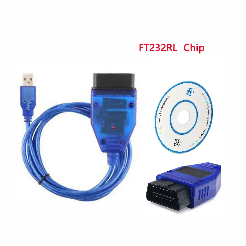 Diagnostic Cable Scanner Interface Connecting Line VAG-Com 409 Com Vag 409.1 KKL USB For VW Diagnostic Tool Car Automobile