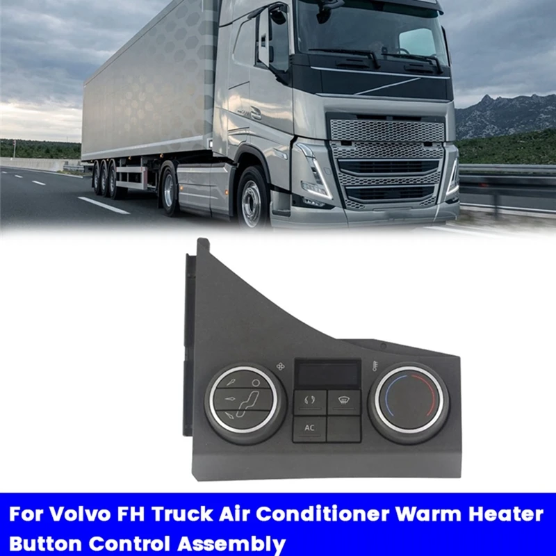 22130984   Para volvo fh caminhão ar condicionado interruptor de controle quente botão painel montagem a/c aquecedor botão unidade controle