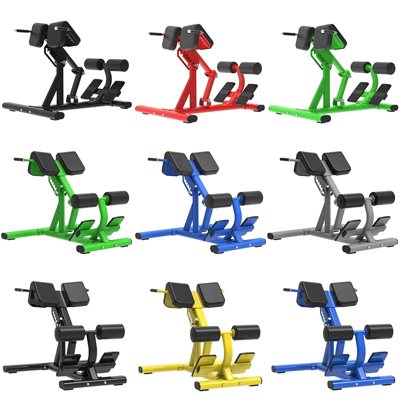 

Hot Sale Steel Gym Equipment Adjustable Roman Chair Back Extension Core Trainer for Home Use Strength & Bodybuilding Training