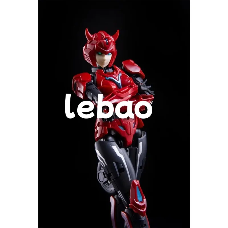 【Em estoque】Novo robô transformar espaço CS-02 CS02 pequena abelha vermelha robô mecha menina figura de ação brinquedo coleção