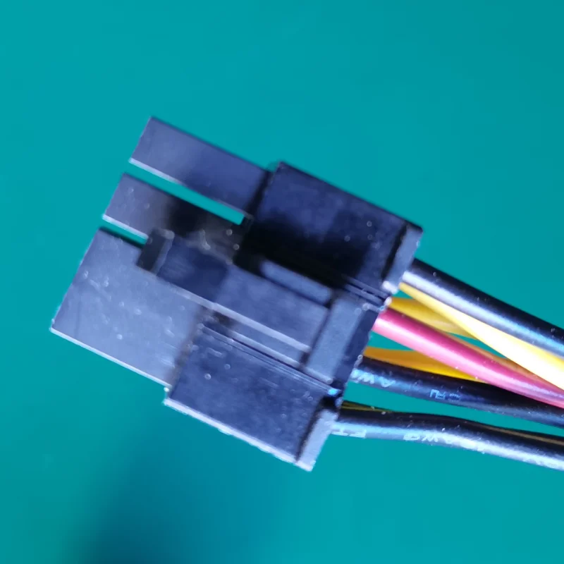 0.5M 10P إلى المزدوج 8pin 18AWG كابل محول لخادم Dell Graphics7PIN 8PIN سيامي تسلا GPU كابل فاصل إمداد الطاقة