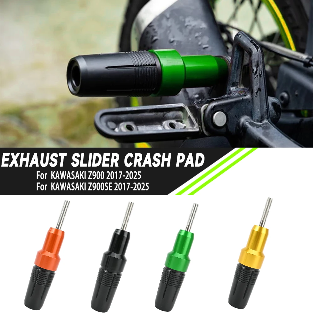 

For Kawasaki Z900 Z900SE Motorcycle Accessories Exhaust Slider Crash Protector Falling Protection Engine Crash Pad Frame Sliders