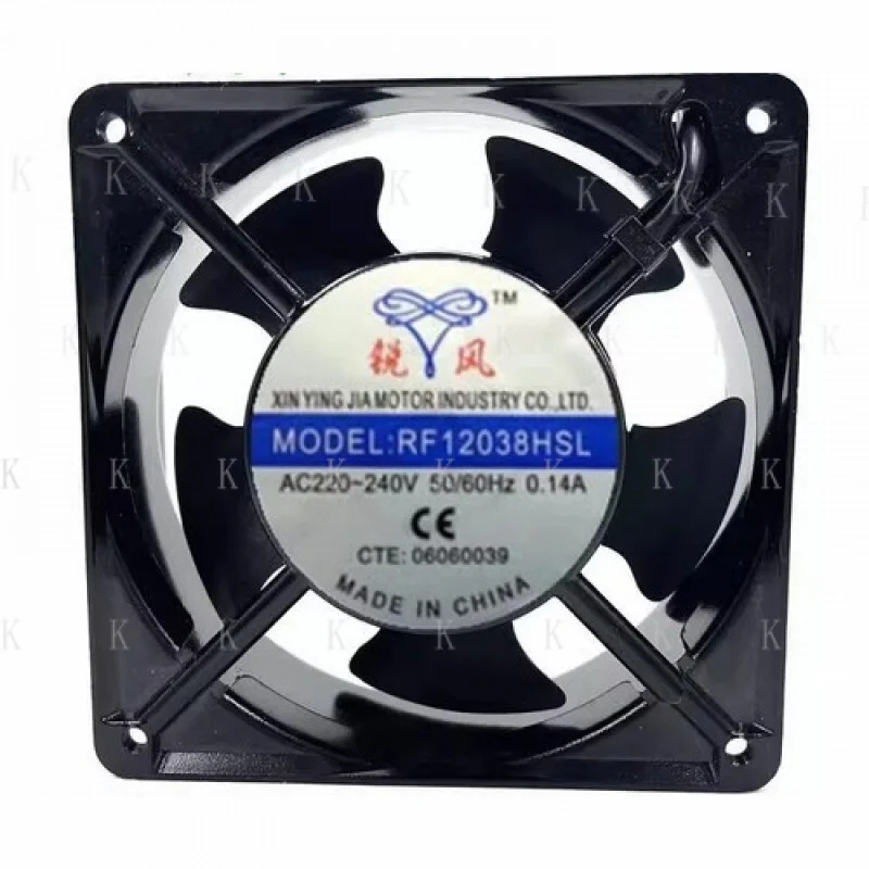 

C 1PCS FOR RF12038HSL AC220V-240V 0.10A 12CM Axial Cooling Fan