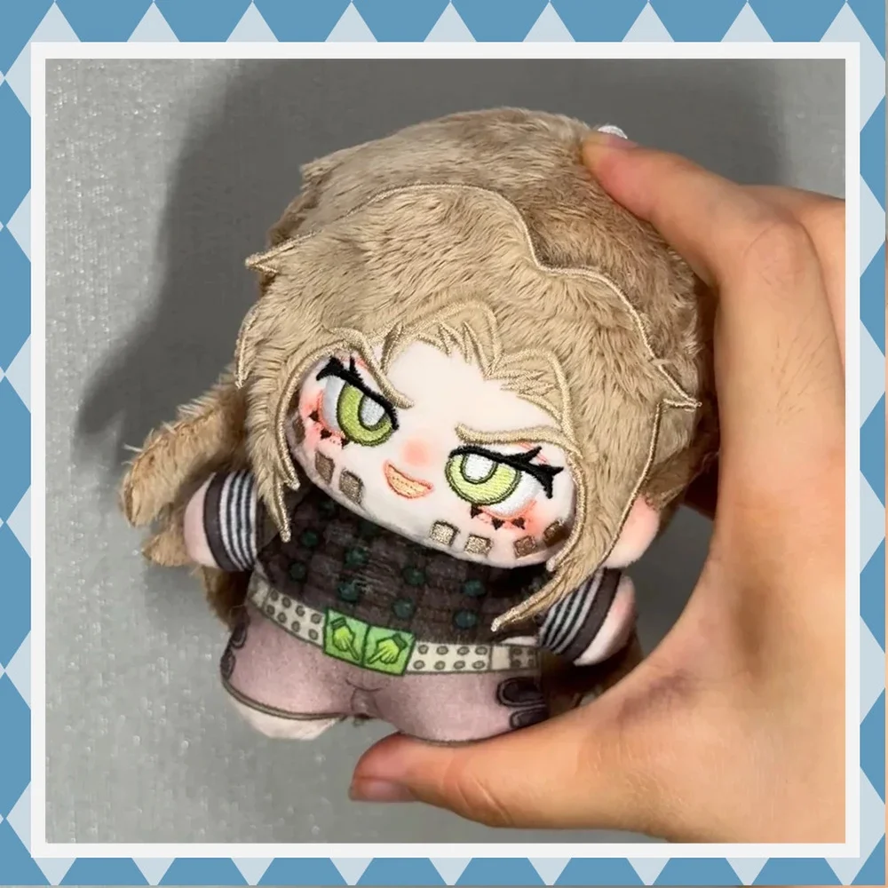 10cm Anime kawaii Cosplay Halloween Xmas Role Cute Jonathan Joestar Attributes Doll Plush Toys Stuffed Cute Puppet Mascot Gifts