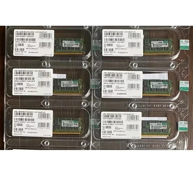 

Горячая 805358-B21 для 64 ГБ (1 х 64 ГБ) Quad Rank X4 DDR4-2400 Б/у серверная память DDR4 Ram для