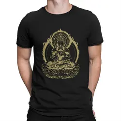 Dainichi Nyorai Hipster TShirts Buddha  Oriental Mysterious Culture Male Graphic Pure Cotton Tops T Shirt O Neck 