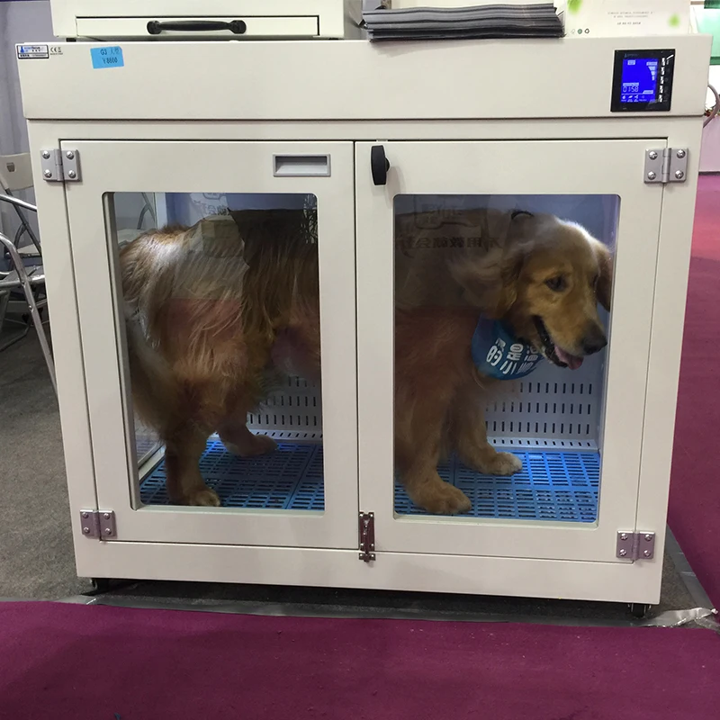 مصنوعة من الفولاذ المقاوم للصدأ والحديد مع مصدر طاقة الشحن 2021 عرض ساخن خزانة مجفف شعر الكلاب الكبيرة من الفولاذ للحيوانات الأليفة #5