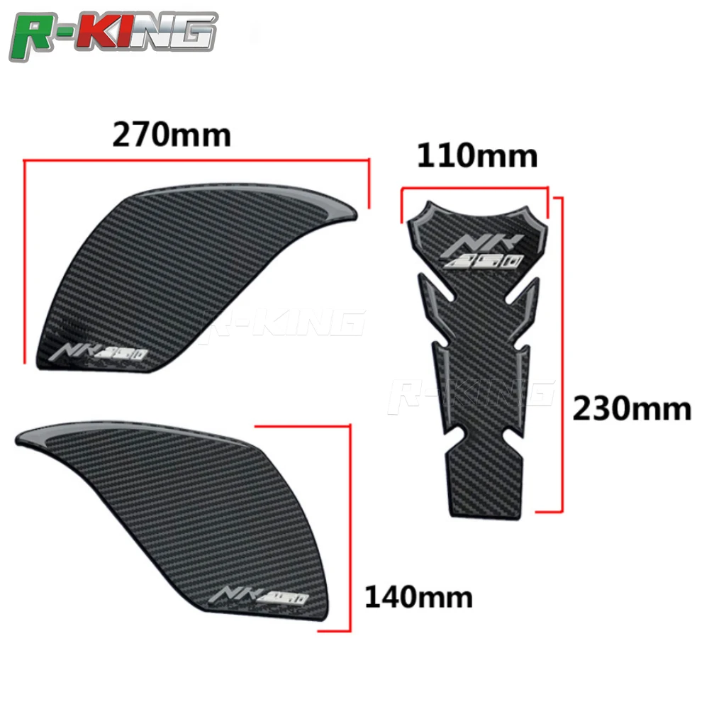 For CFMOTO CF 250NK NK250 CF250 NK 250 NK NEW Motorcycle Fuel Tank Pad Protector sticker Side Pad Knee Grip Decal Kit Decoration