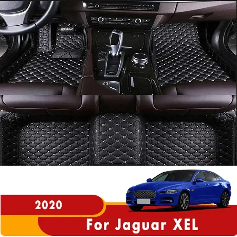 Fast For Jaguar XEL 2020 Car Floor Mats Carpets Auto Accessories Interior Parts Custom Covers Automobiles Foot Pads Rugs Waterpr