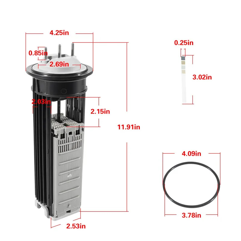 R 0503000   Ogniwo elektrolityczne z o-ringiem pasujące do modeli Zodiac Jandy Nature2 Fusion FSOFT1400, do basenu do 40 000 galonów