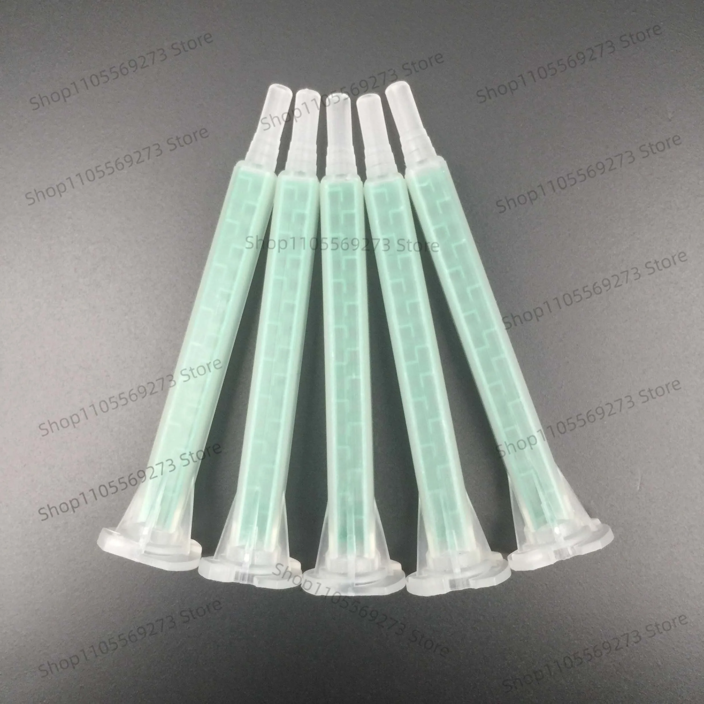 250Pcs Epoxy Resin Static Mixer Nozzles F6-16 Mixing Tubes 83mm for 50ml 37ml AB Glue Gun Two Component Liquid Dispensing