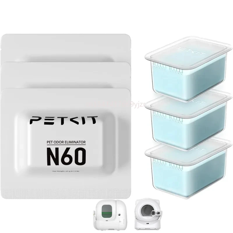 

PETKIT N60 Контроль запаха домашних животных для Purobot Ultra Purobot Max Pro Самоочищающийся кошачий лоток Petkit Товары для домашних животных Arenero Gato