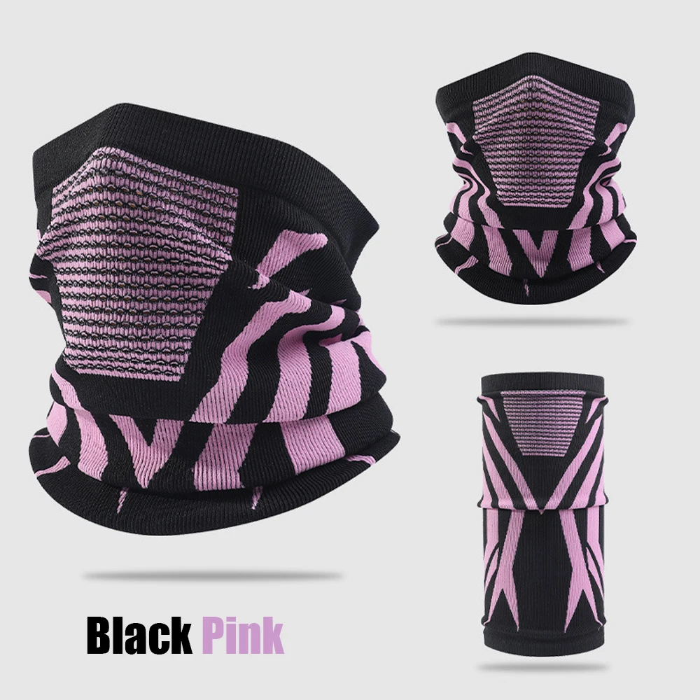 1 Stück/2 Stück/3 Stück Winddichte Warme Halbgesichtsmaske Schal Unisex Laufmaske Radfahrmaske Skimaske Elastische Atmungsaktive Fahrrad- und Motorradmaske – Detail 19