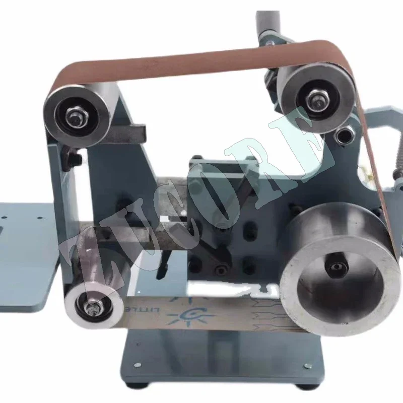 Двигатель 750 Вт, 915x50 мм, ременная точилка, полировщик, 220 В, вертикальная, горизонтальная, двойного назначения, электрическая ленточная шлифовальная машина, ремень