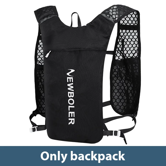 NEWBOLER Atmungsaktive Trinkweste, Trailrunning-Rucksäcke, leicht, Radfahren, Laufen, Joggen, Marathon-Rucksack, Reiten, Klettern 7