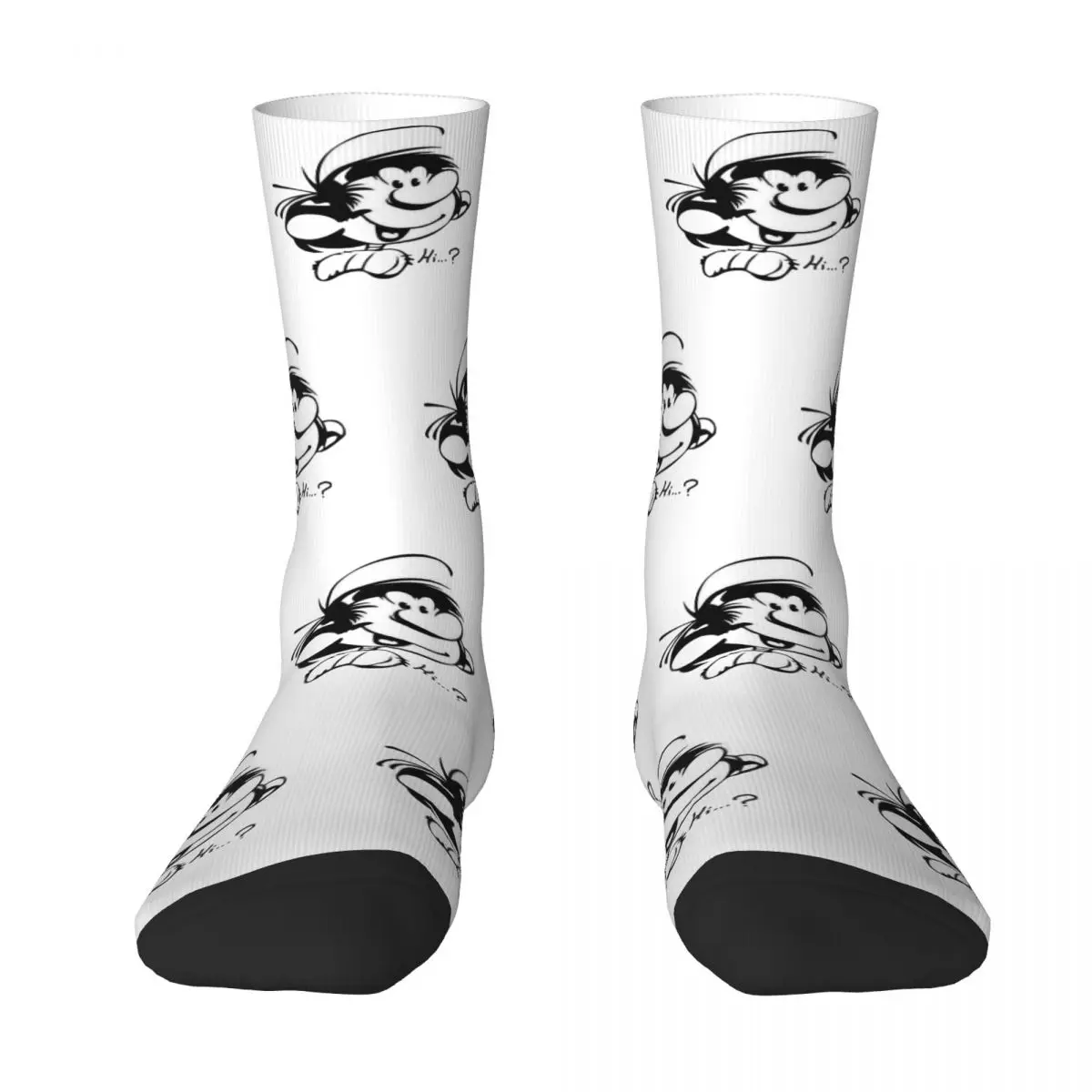 Gaston Stockings Film Cartoon Pattern Elegant Socks Spring Non Skid Socks Adults Men Outdoor Sports Quality Socks