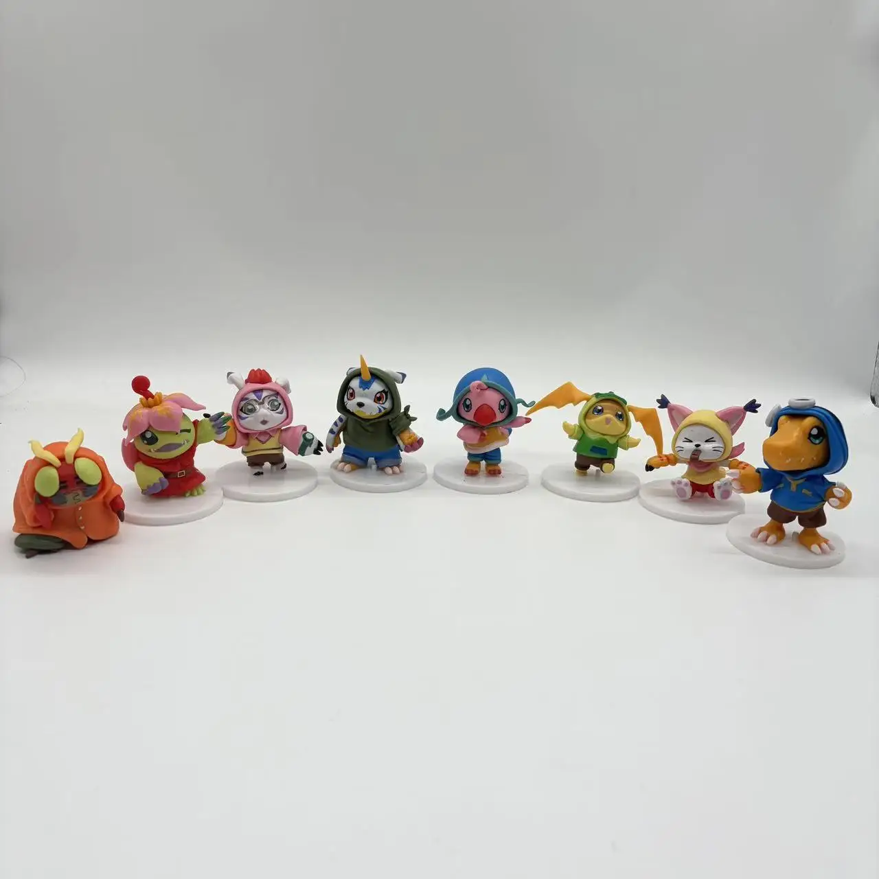 High Quality 8pcs/set Anime Digital Monster Digimon Cute Action Figure Model Toys for Kids view 5