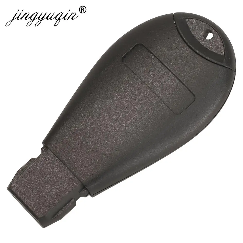 Jingyuqin Fobik zdalny kluczyk samochodowy do Jeep Cherokee / Cherokee Sport KL 2014-2019 Dodge Chrysler 2/3/4BTN Key Case