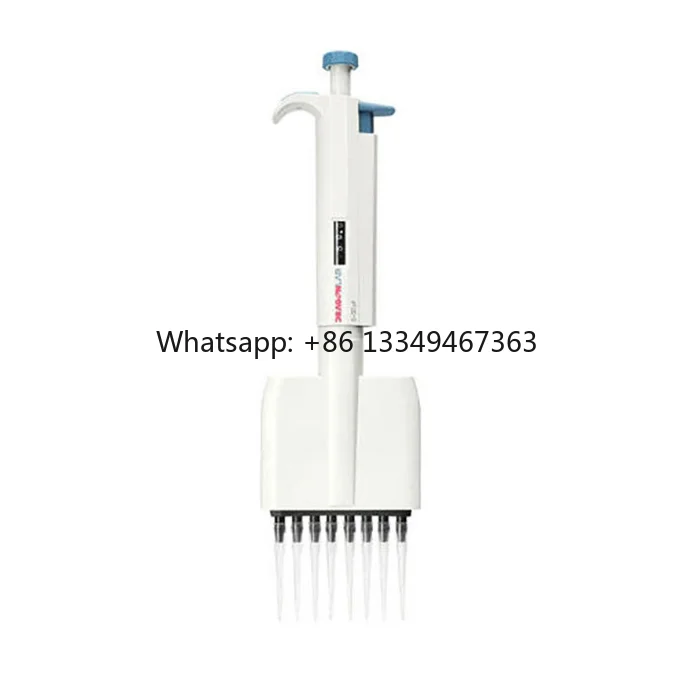 8-Channel Fully Sterilized Multichannel Pipette - Professional Laboratory Pipette for High-Throughput Applications