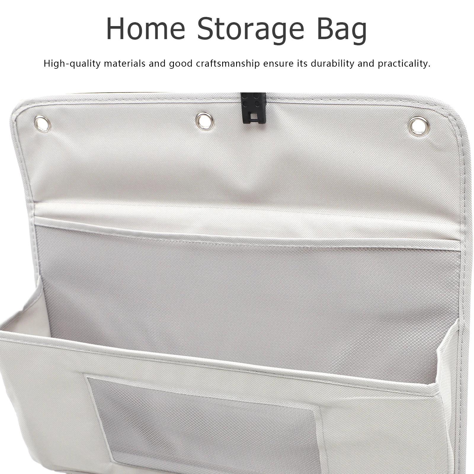 

Wall-Mounted Storage Bags Hanging Door Pouch Closet Organizer Heavy Duty Space Saving Home Bedroom Living Room Use