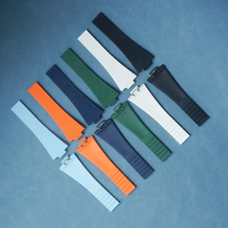 CTS Flurorubber Strap For Tissot PRX T137.407/T137.410 Super Player Watches 35mm 40mm Quick Release Spring Buckle 11mm 12mm FKM
