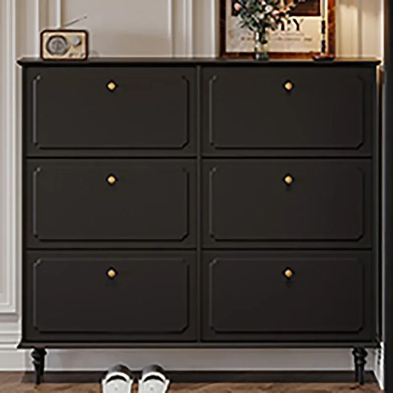 

Beautiful Nordic Shoe Cupboards Black European Luxury Space Saving Shoe Cabinet Entry Drawer Schuhschrank Entrance Furnitures