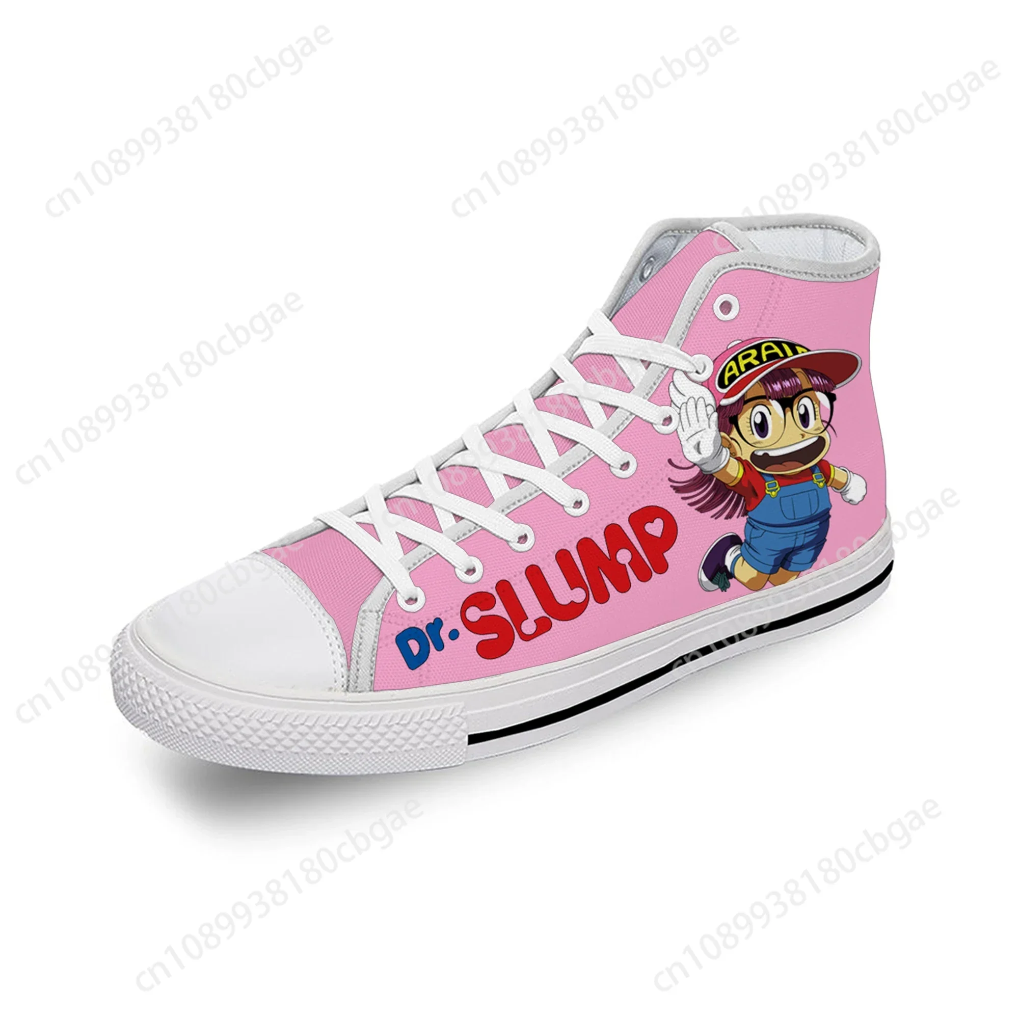 

Arale Dr Slump Japanese Anime High Top Sneakers Mens Womens Teenager Casual Shoes Canvas 3D Print Shoes Cosplay Lightweight shoe