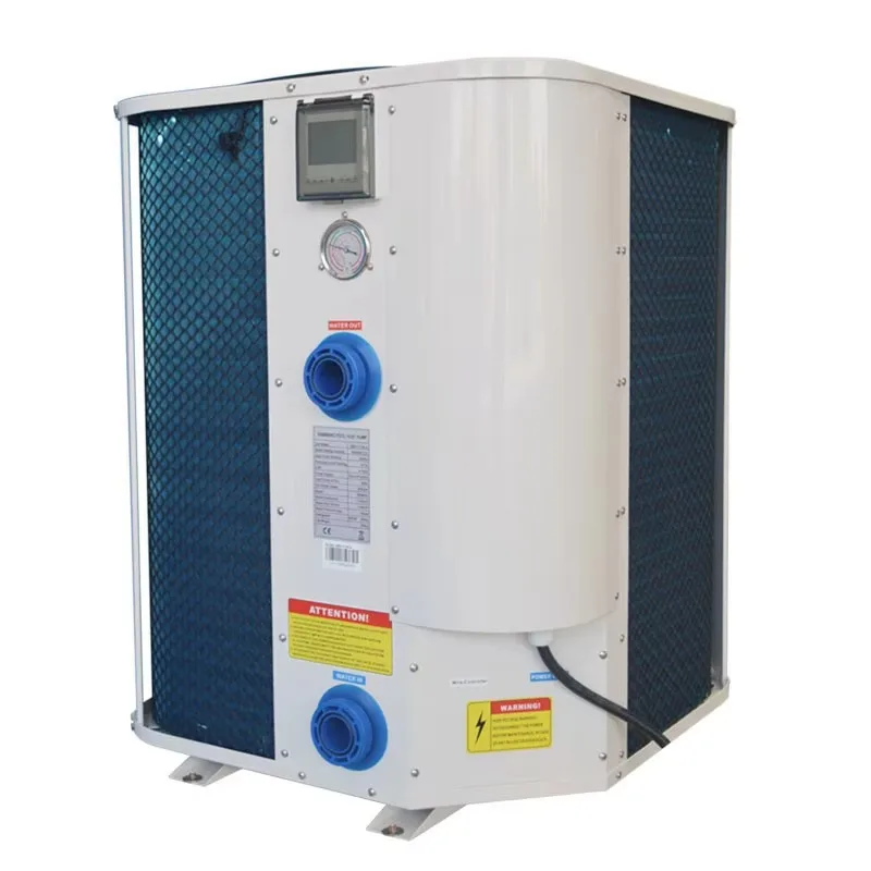 Electric Heat Pump Pool Heater for Inground Pools 400,000 BTU Remote Control English Energy-Efficient Class - view 3