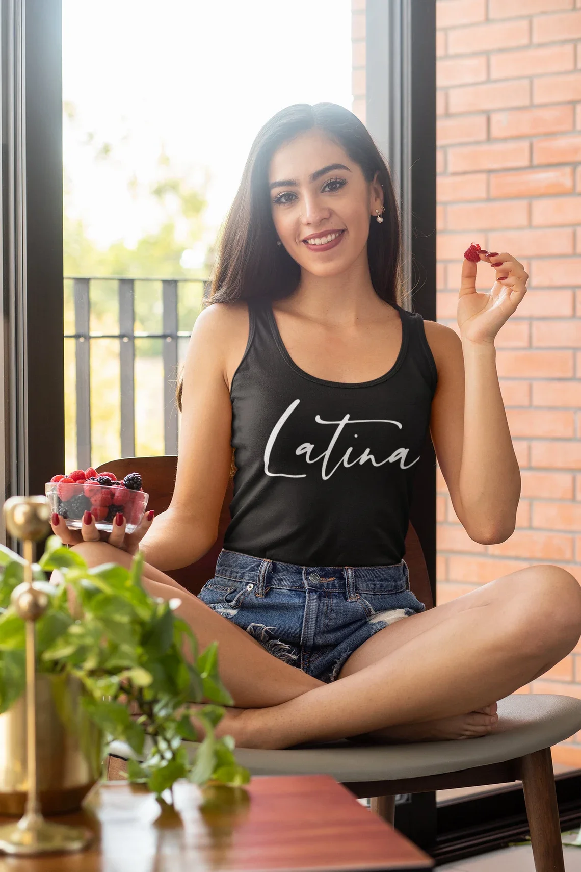 Skuggnas Latina Tank Sleeveless Tank Top  Latina Power I Am Latina Proud To Be Latina Vest Summer Fashion Women Tank Drop Ship