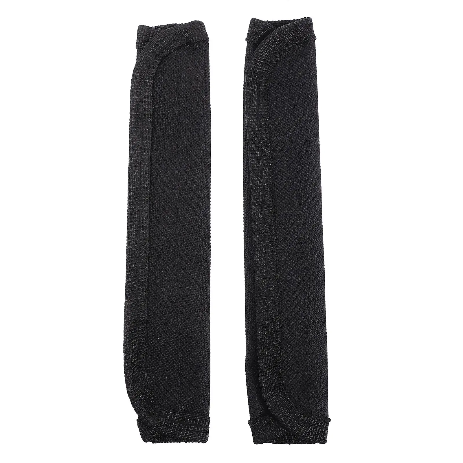 

2Pcs Guitar Instrument Shoulder Bag Strap Pads Black Pressure Relief Lightweight Practical Accessories Shoulder Strap Cushion