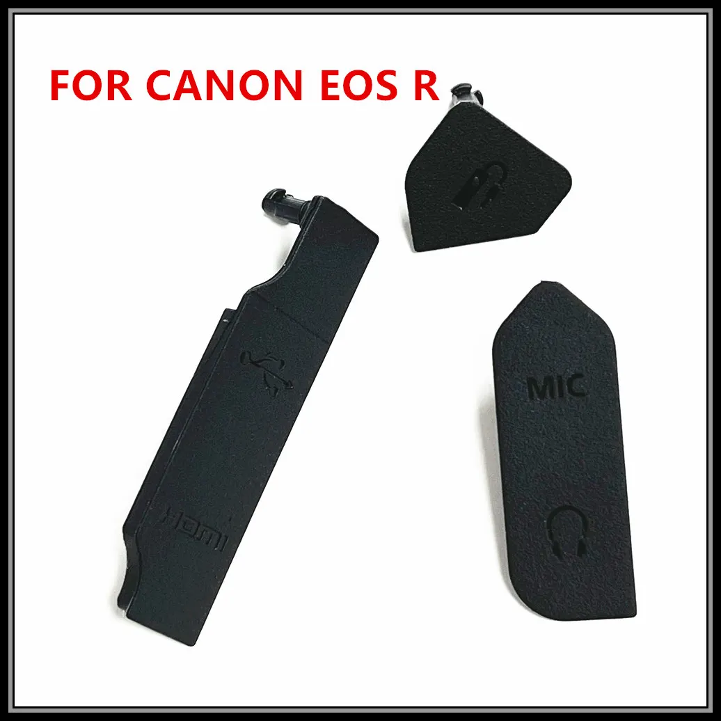 High quality NEW USB /AV OUT/HDMI-compatible / MIC Rubber Cover For Canon EOS R EOSR Digital Camera Repair Part