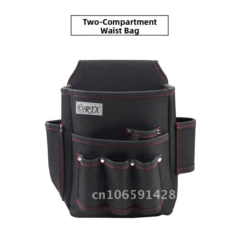 

Craftsman Canvas Large Tool Bag Multifunctional Waist Bag for Electricians - Repair & Installation Convenient Work Tool Carrier