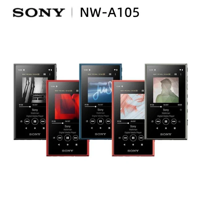 Sony Walkman NW-A105 Hi-Res Portable Digital MP3 Music Player NWA105HN 16GB  MP3 WIFI Small Portable Player Without Headphones - AliExpress