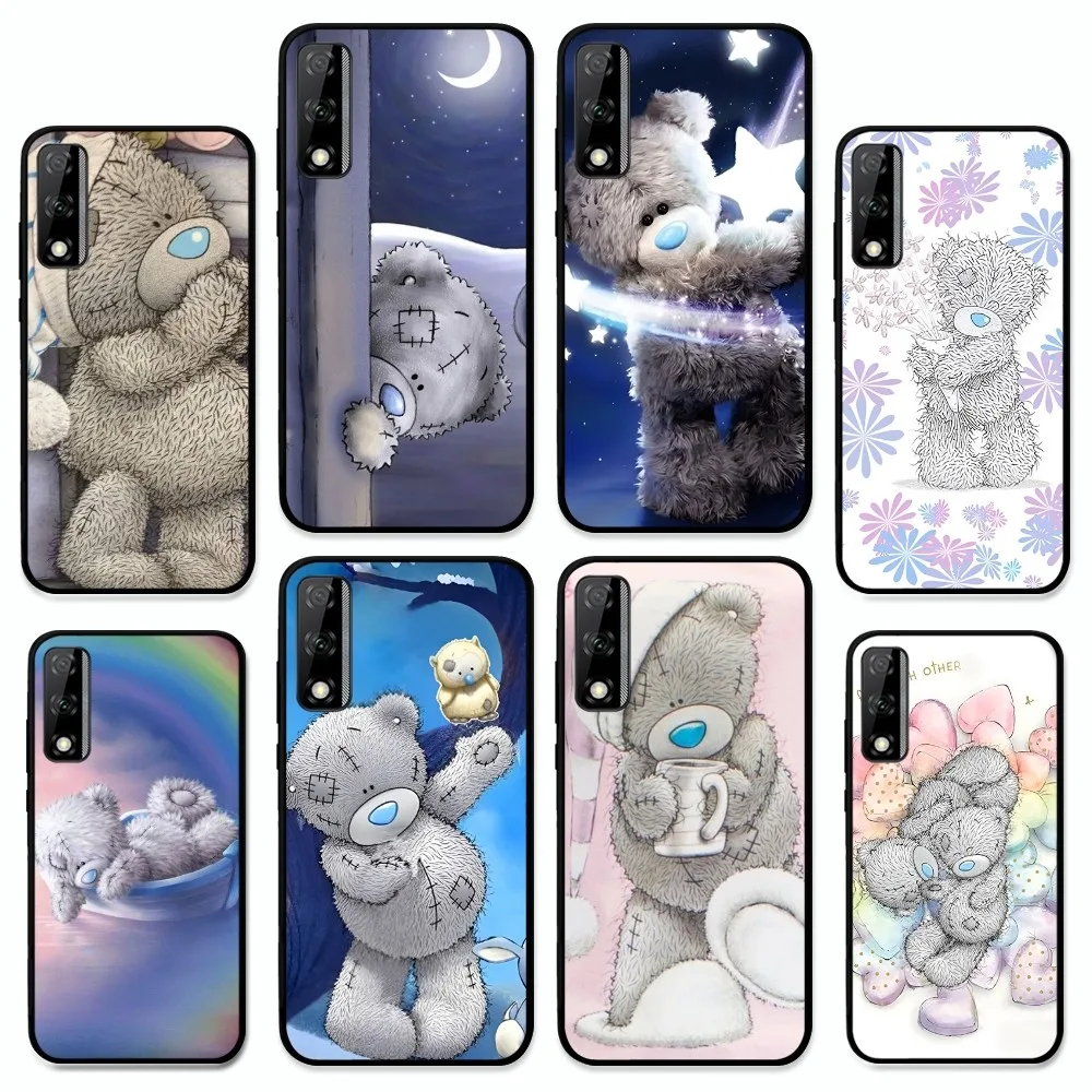 cute tatty teddy bear  Phone Case For Huawei Y9 6 7 5 Prime Enjoy 7s 7 8 plus 7a 9e 9plus 8E Lite Psmart Shell