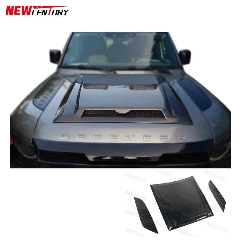 

Carbon Fiber Hood For 2020-2022 Land Rover Defender
