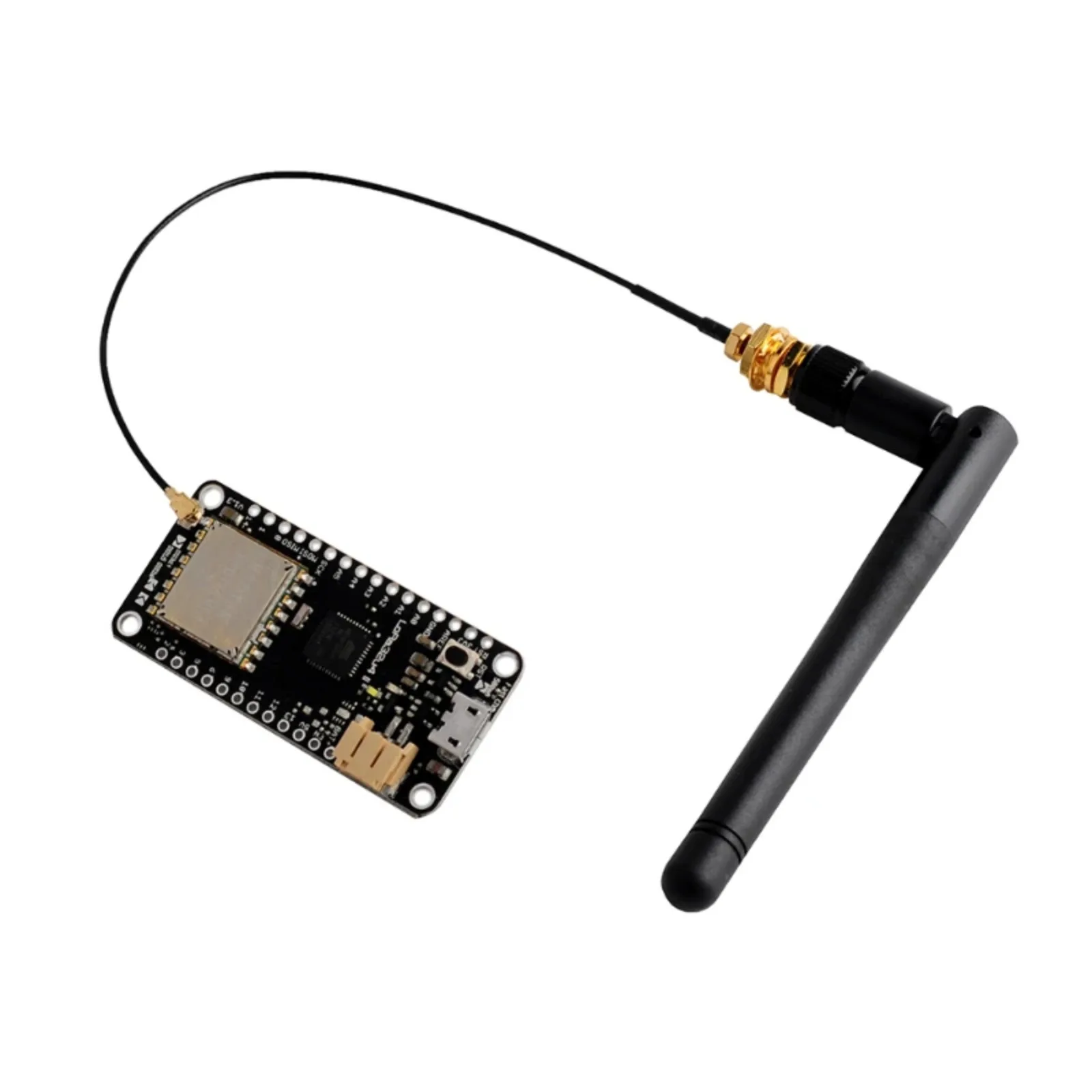 Placa de desarrollo LoRa32u4 II, 868MHz, 915MHz, módulo Lora IOT SX1276 HPD13, módulo transceptor Wifi, antena, conector JST, 2 uds./lote