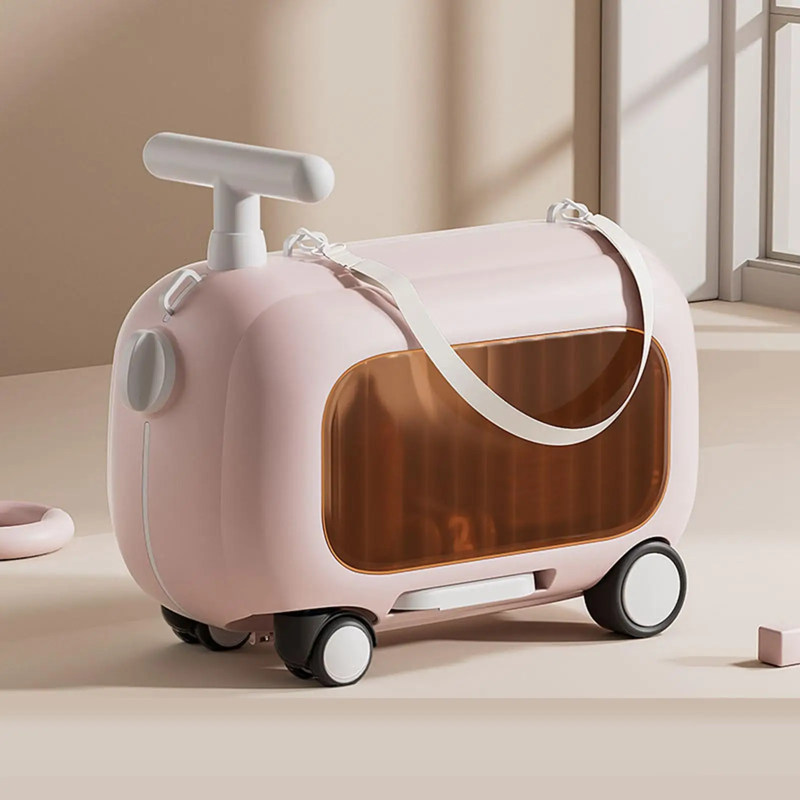 Maleta de viaje Estuche de viaje con ruedas Equipaje rígido Almacenamiento de maleta con ruedas para niños y niñas