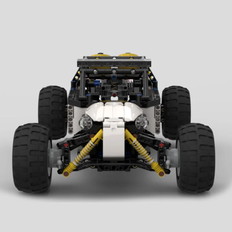 585 パーツ MOC シティ交通シリーズ デューンバギーモデルビルディングブロックレンガ DIY クリエイティブ組み立て教育玩具クリスマスギフト