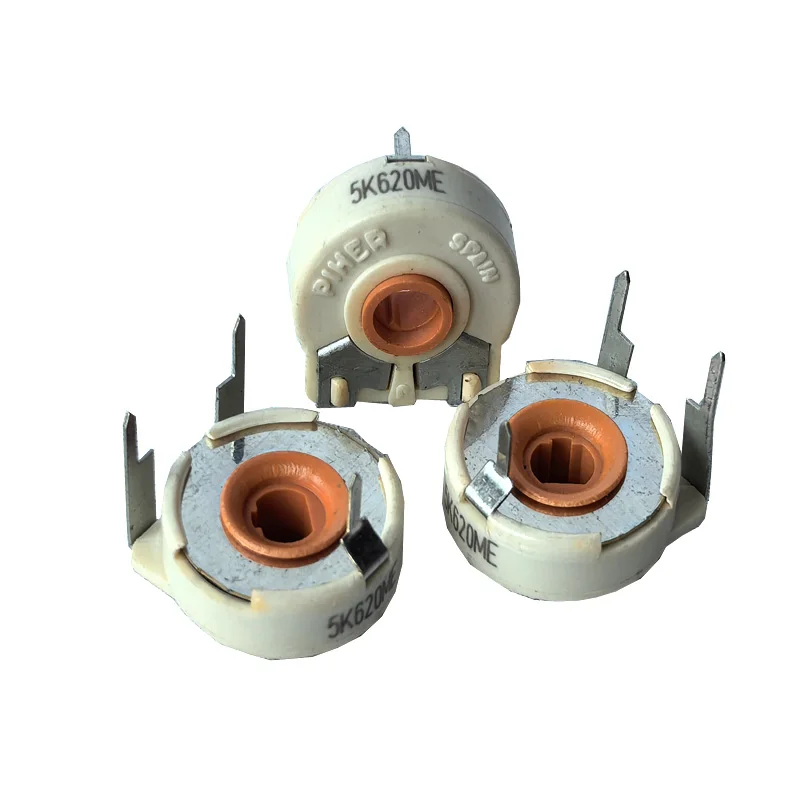 10PCS PIHER Potenziometro PTC15V02-502A2020-E PT15 5K Foro ellittico Interruttore resistore regolabile orizzontale 3Pin