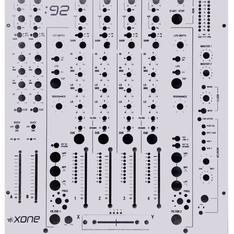 allen-heath-xone-92-skin-mall-panel-masque-de-protection-xone-92