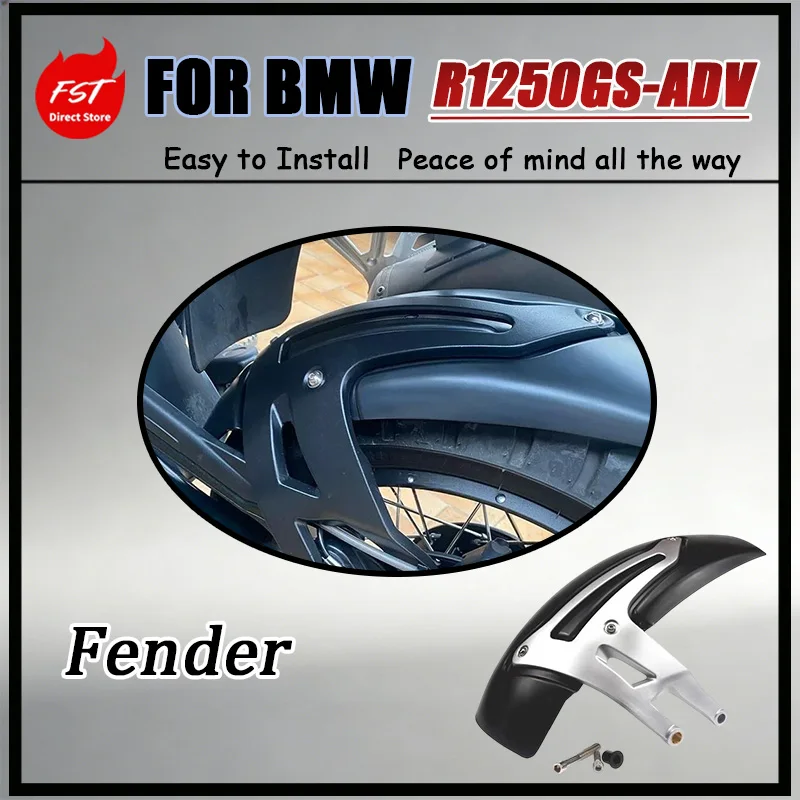 For BMW R1250GS-ADV R1200GS LC-ADV Custom-fit Extended Mudguards Front And Rear Precision-Molded Match Original Vehicle Contours