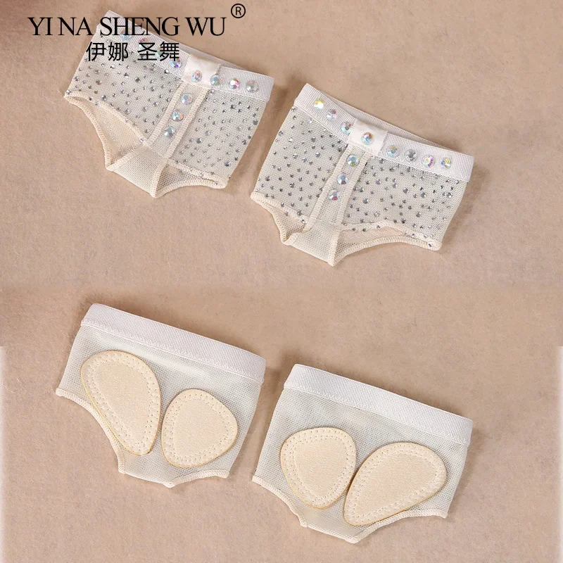 

Belly Dance Ballet Toe Guard Dance Practice Foot Pads Feet Protection Toe Pad Dance Accessories Inlaid Rhinestone Heel Protector