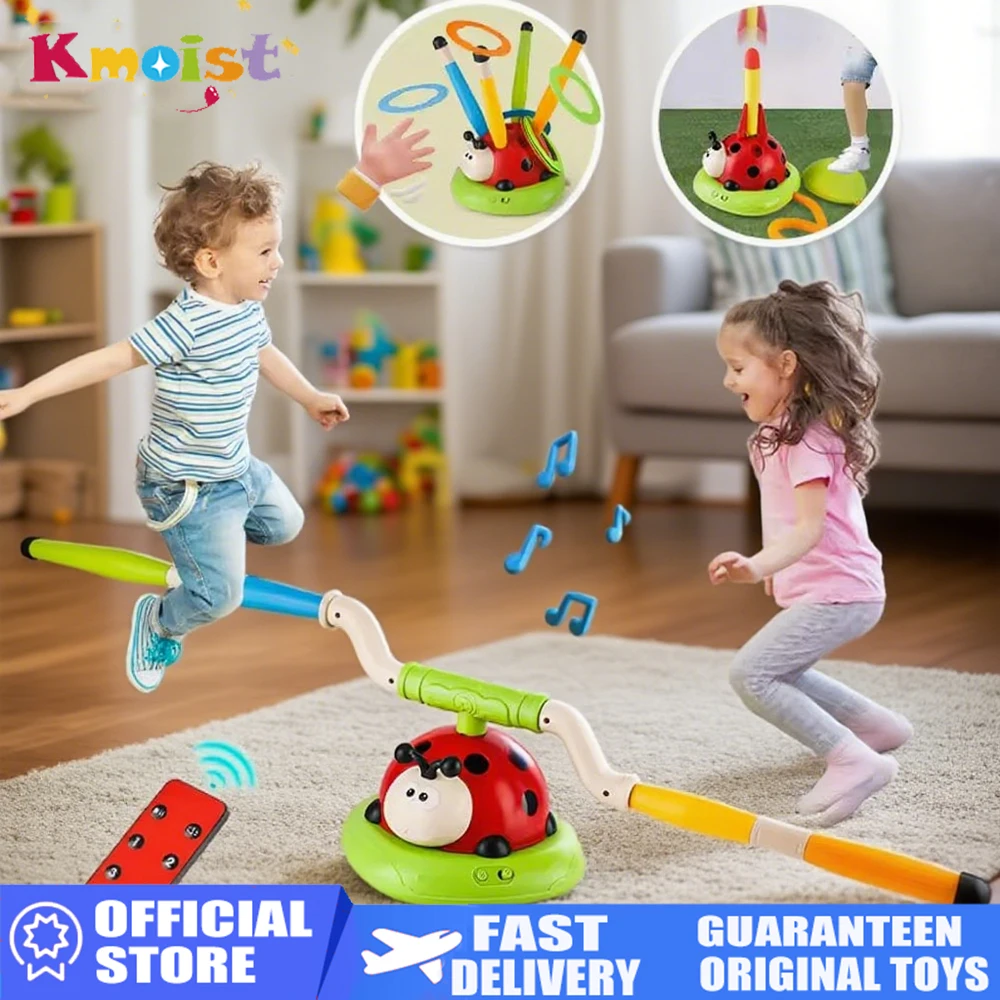 

Multifunctional Rope Skipping Machine Ferrule Game Kids Toy Adjustable Sport Machine Somatosensory Toys Gifts for Children