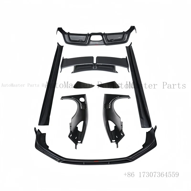 Suitable for Porsche 718 Boxster Upgraded Version with Carbon Fiber Material Surround and Complete Body Kit