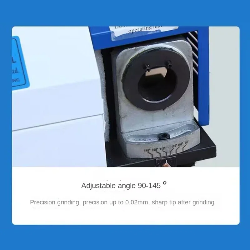 Portable Twist Drill Bit Sharpener Small Drill Grinder for Drill Bit Polishing Workshop Use