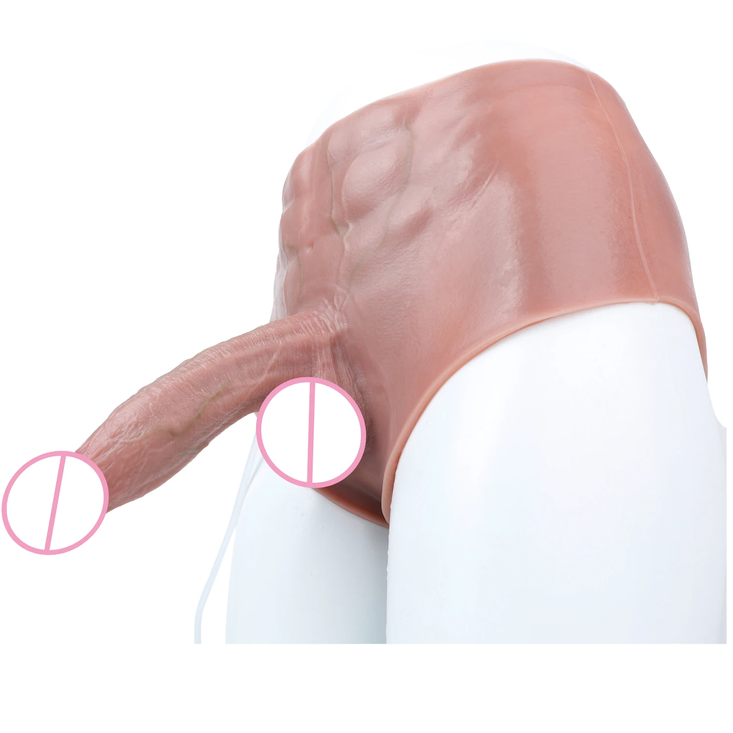 5 Stytles Squirting Dildo Pants Skin-Like Silicone Super Soft Ejaculating Butt Plug Strapon Vagina Anus Dilator Sex Toys For 18+ view 6