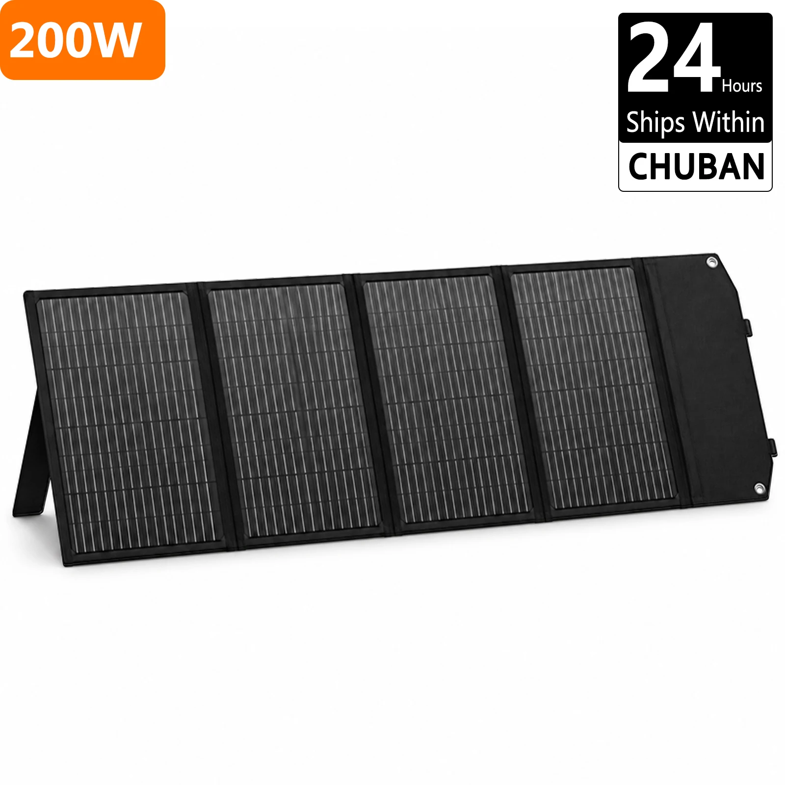 Caricatore Solare Portatile 200W Pannello Solare Pieghevole per Generatori Solari Campeggio All'aperto Viaggi Powerbank