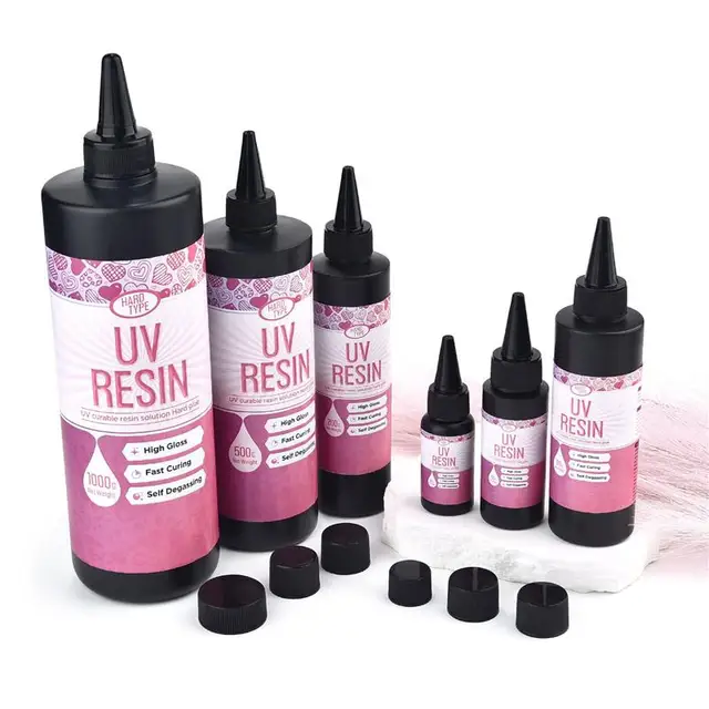 Klej żywiczny UV krystalicznie czysty utwardzany ultrafioletem żywica epoksydowa klej UV utwardzany energią słoneczną światło słoneczne aktywowane DIY narzędzia do wyrobu biżuterii